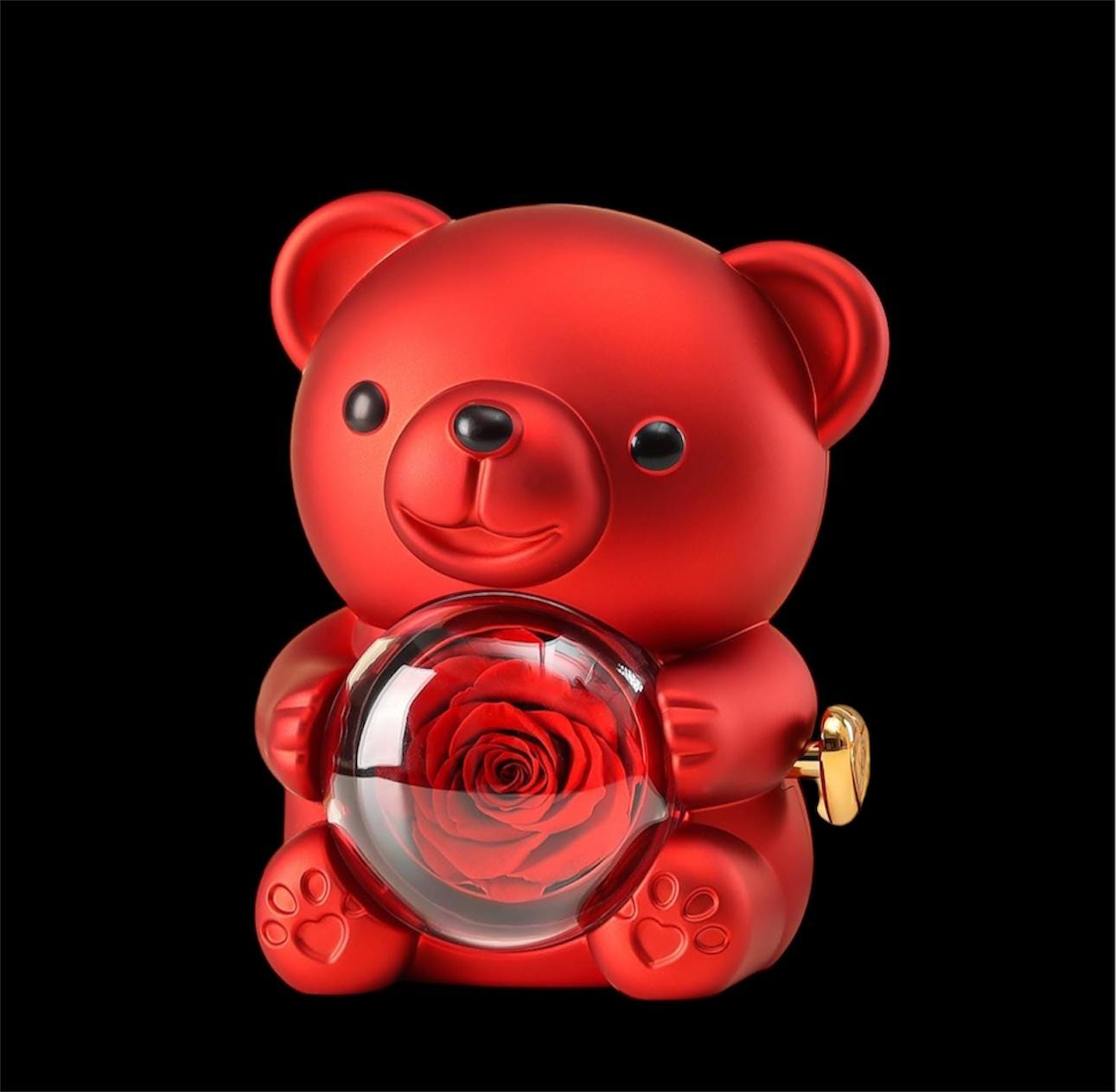 Rose Teddy Keepsake Box