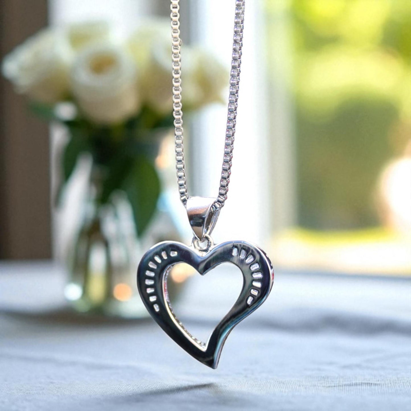 Open Heart Radiance Necklace