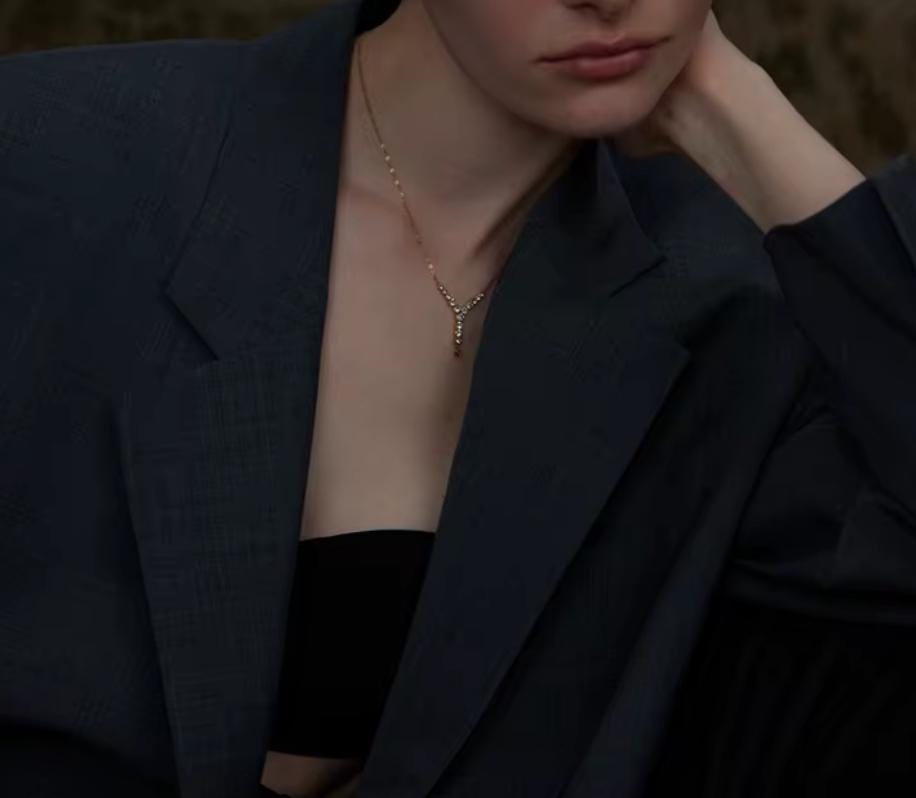 Elara Celestial Drop Necklace