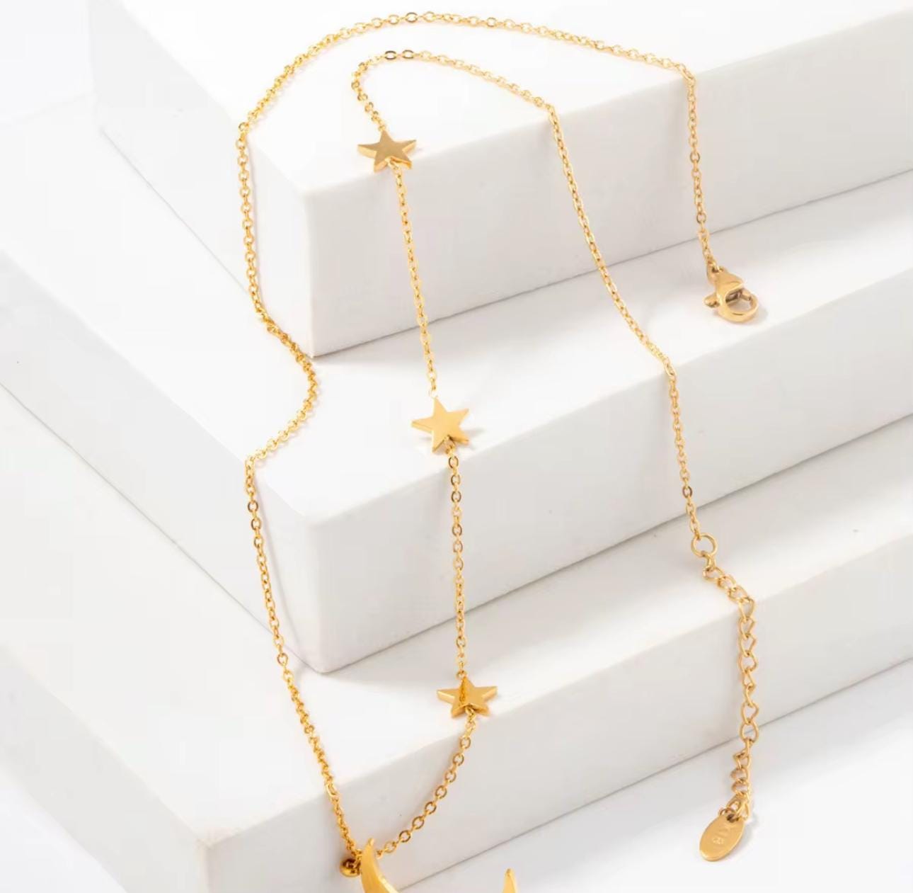 Luna Star Crescent Necklace