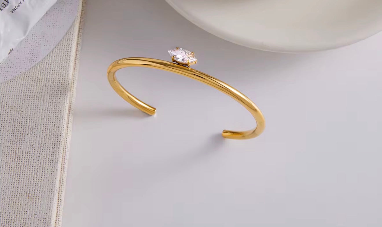Eternal Radiance Cuff Bracelet