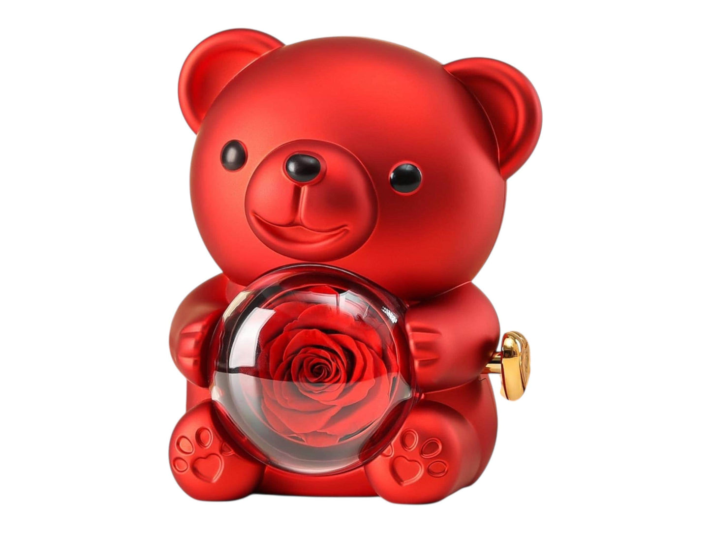 Rose Teddy Keepsake Box