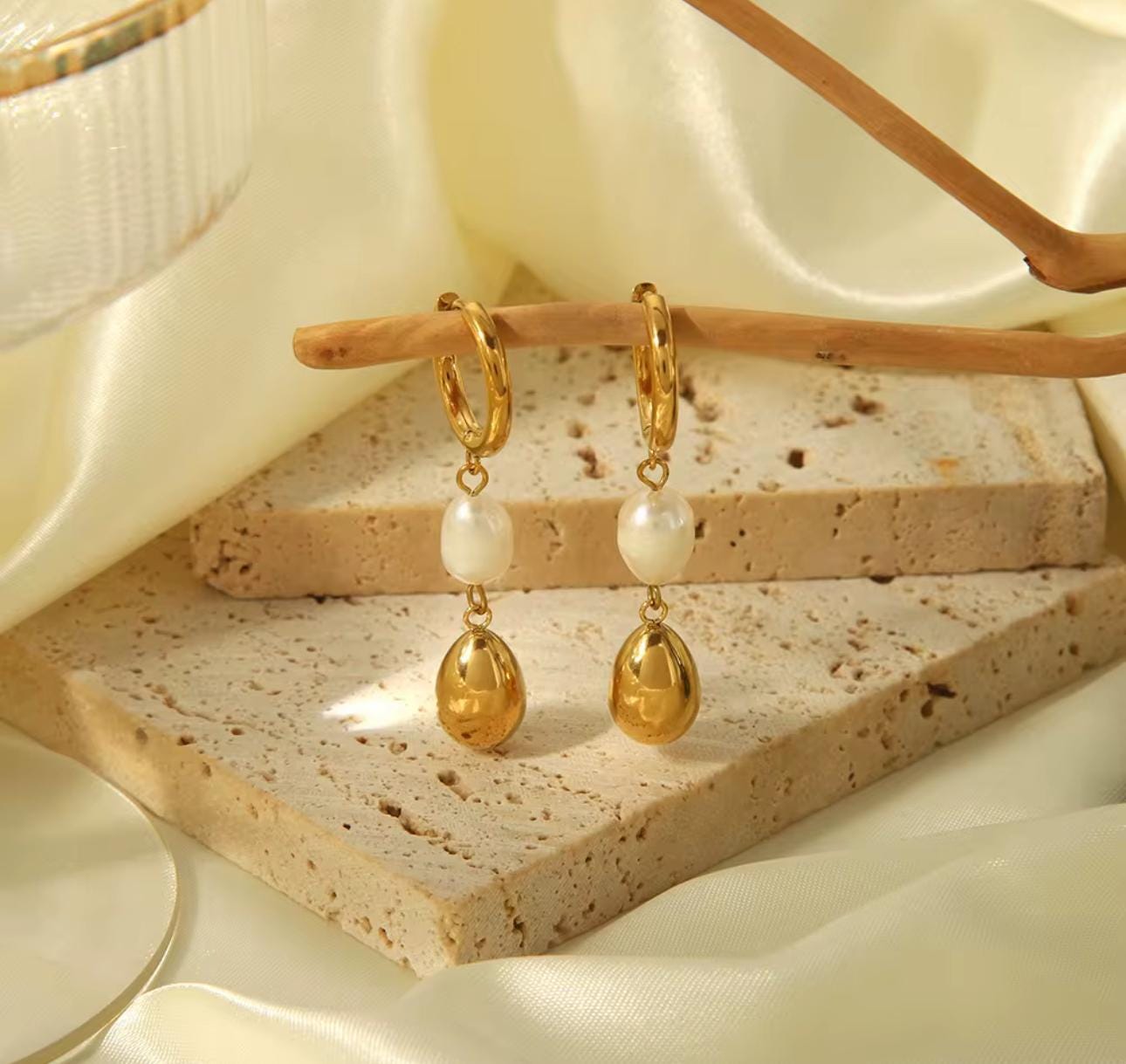 Petite Perle Dangles Earrings