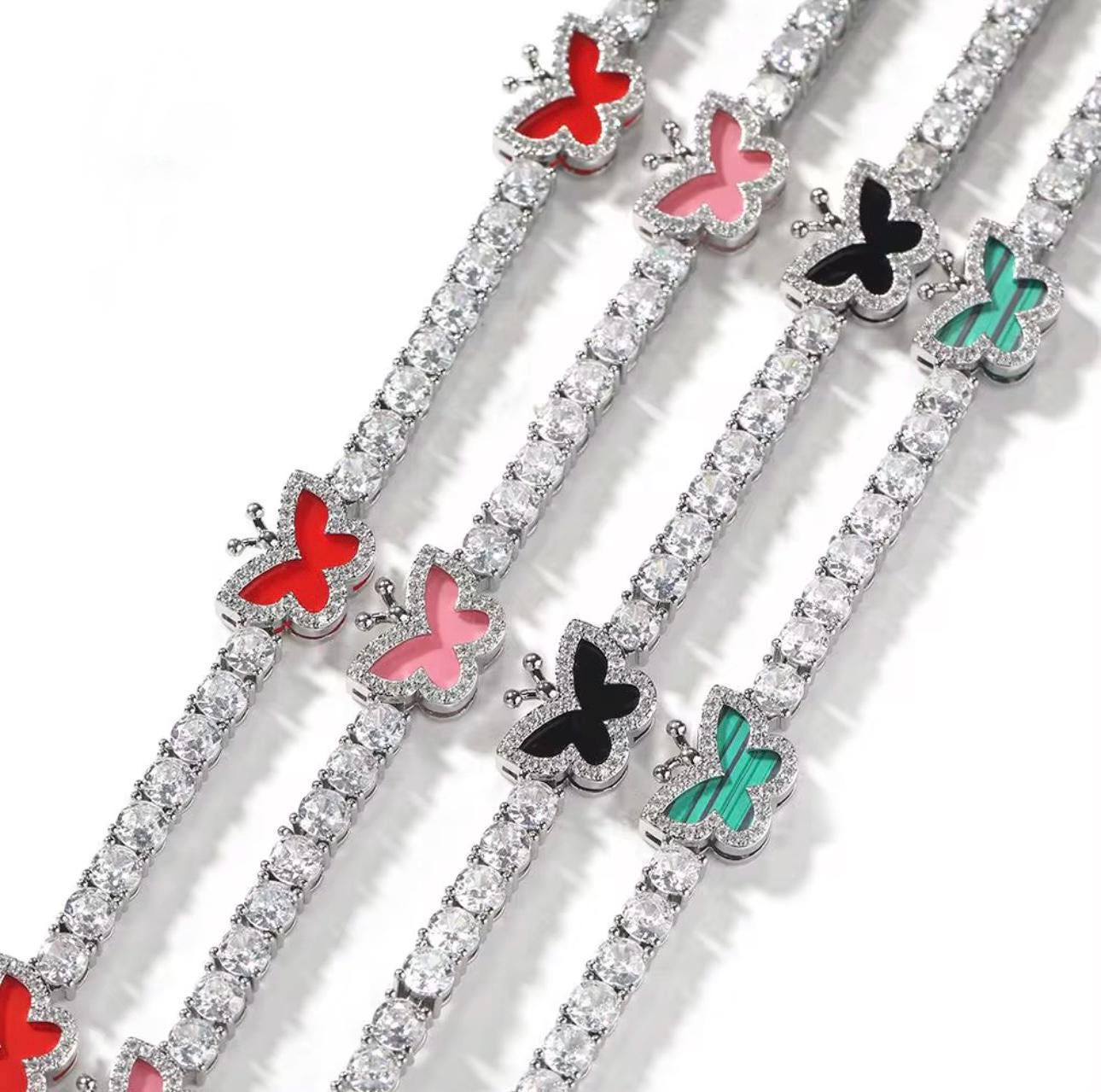 Enchanted Butterfly Tennis Bracelet