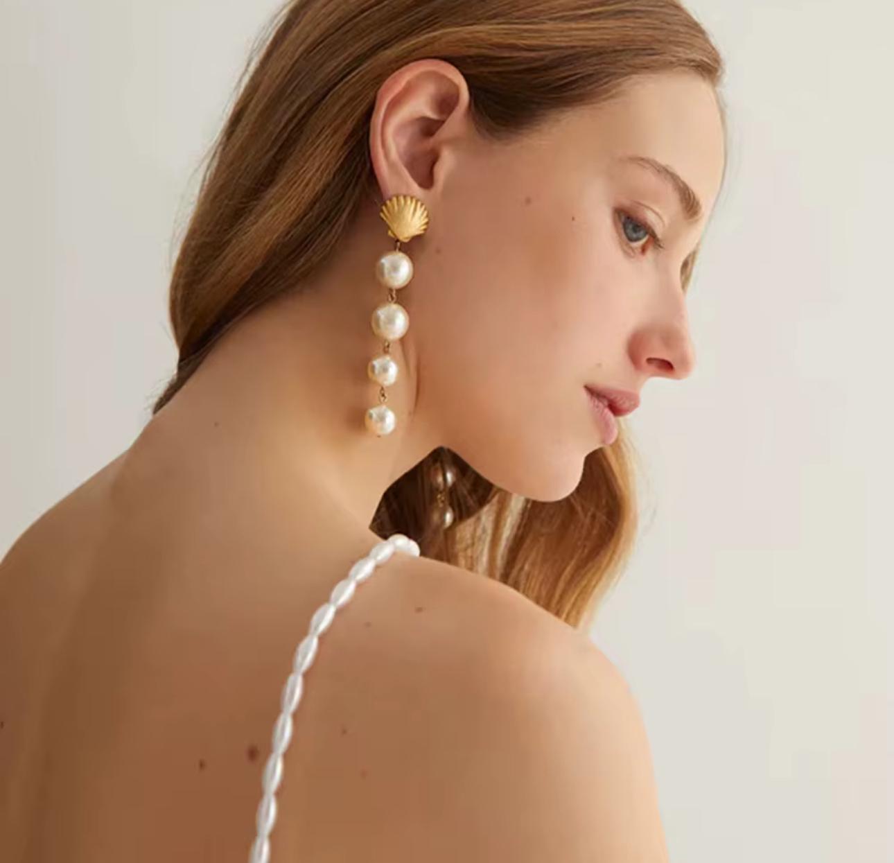 Perle Lumi Drops Earrings