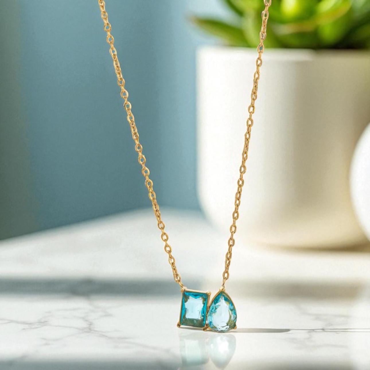 GemMuse Birthstone Necklace