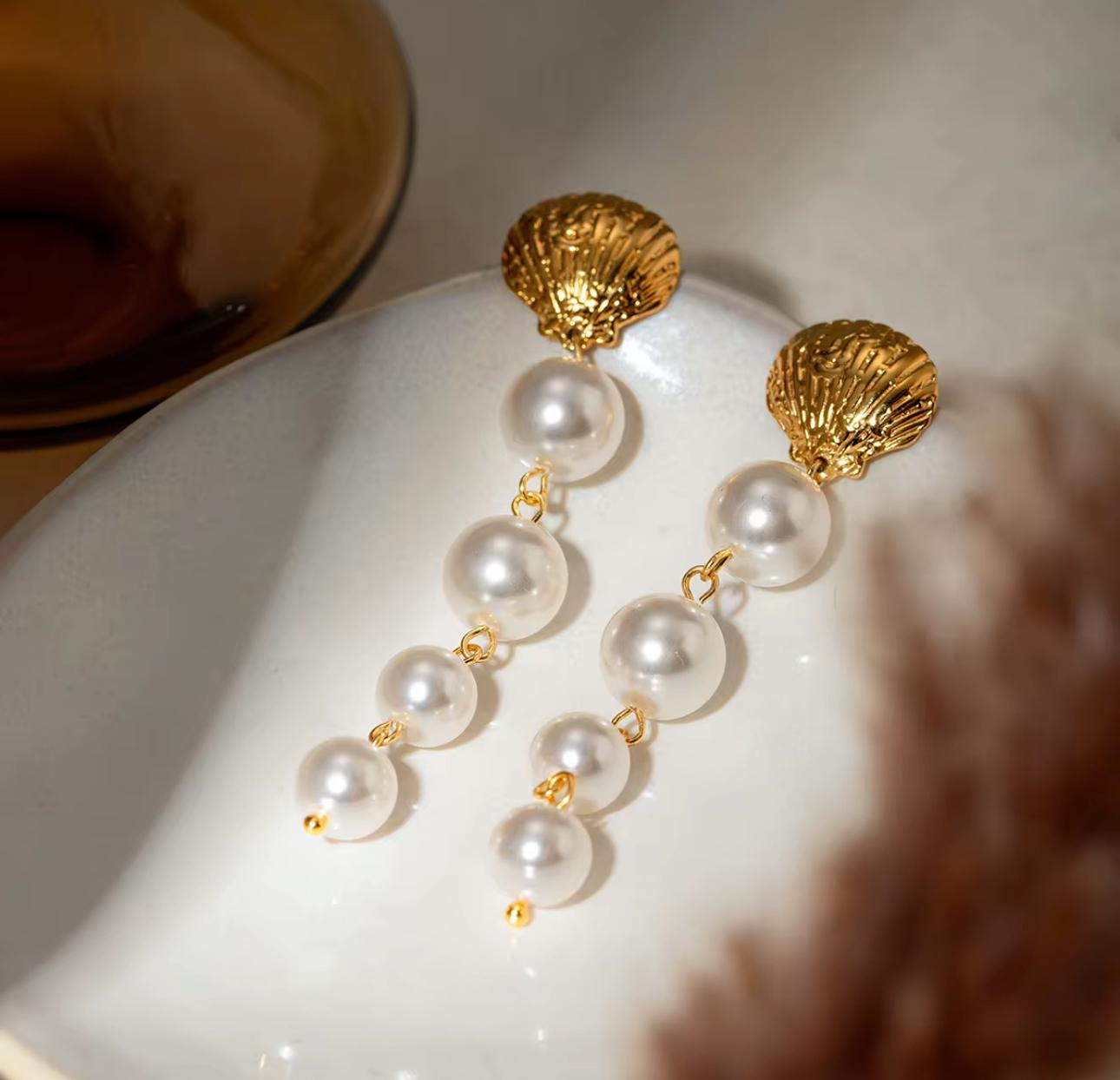 Perle Lumi Drops Earrings