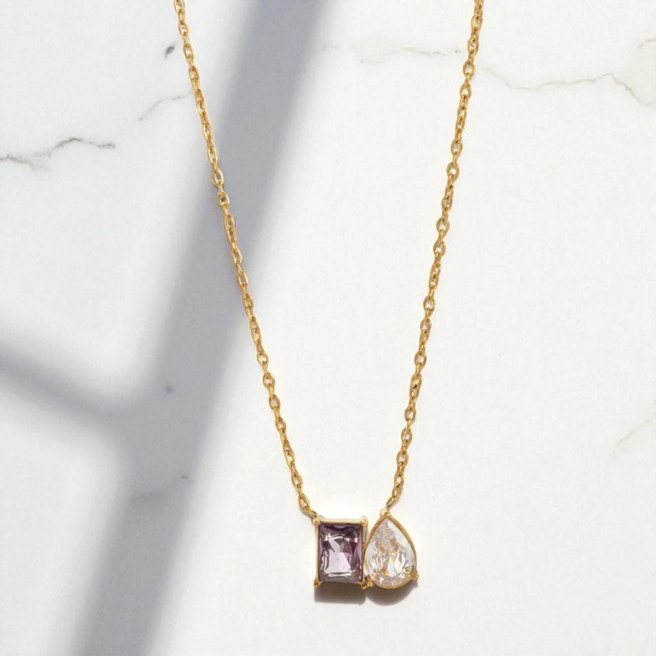 GemMuse Birthstone Necklace