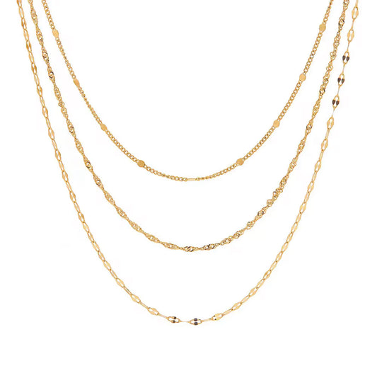 Aurelia Layered Vermeil Necklace