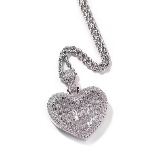Heartshine Crystal Pendant Necklace