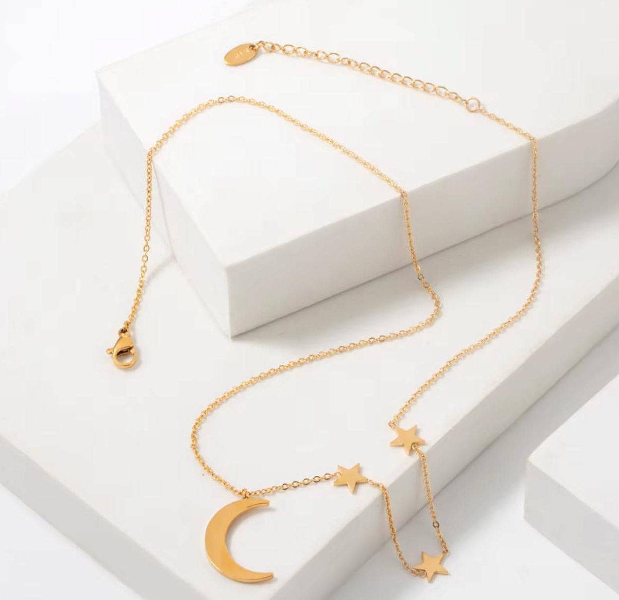 Luna Star Crescent Necklace