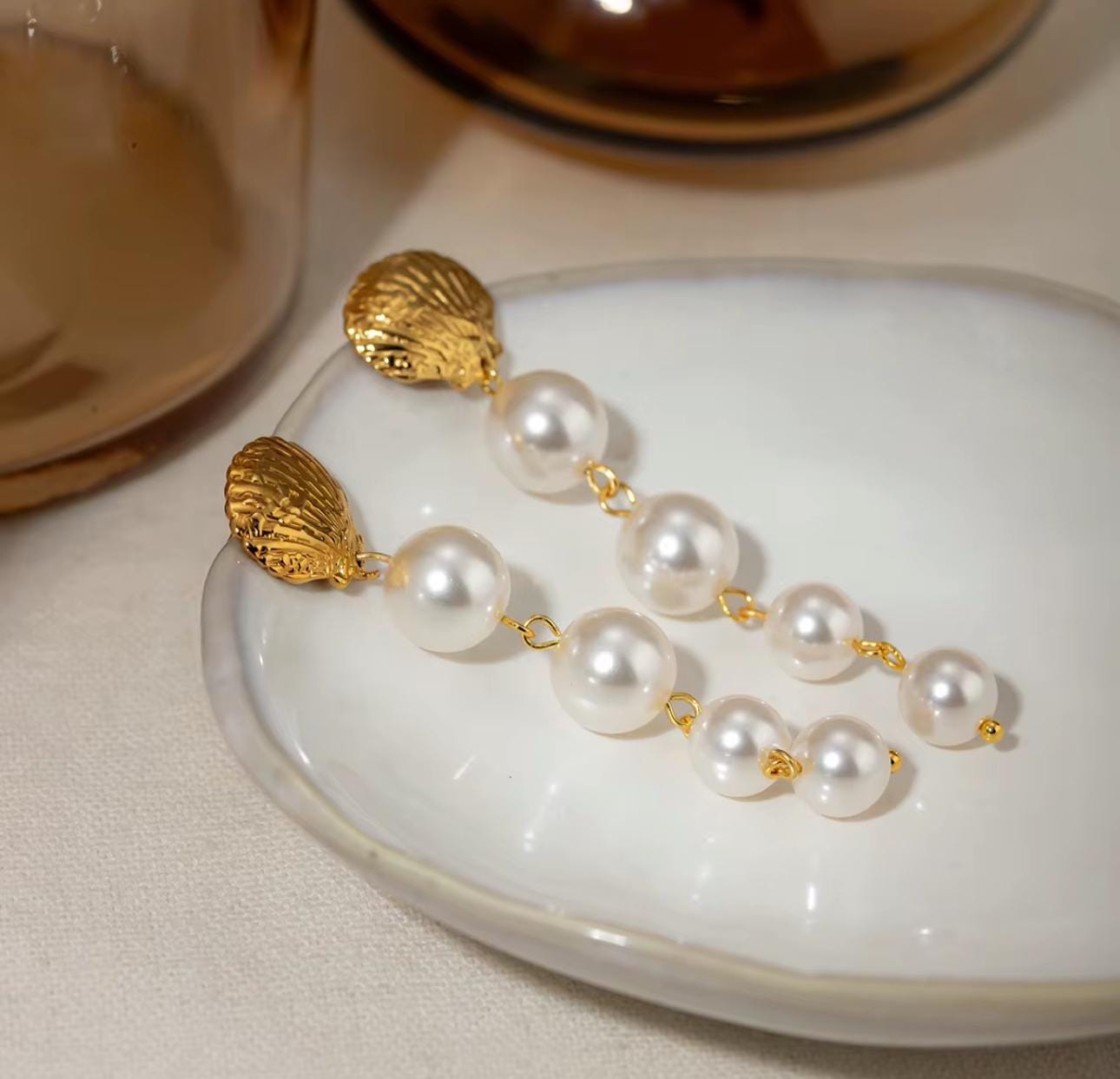 Perle Lumi Drops Earrings