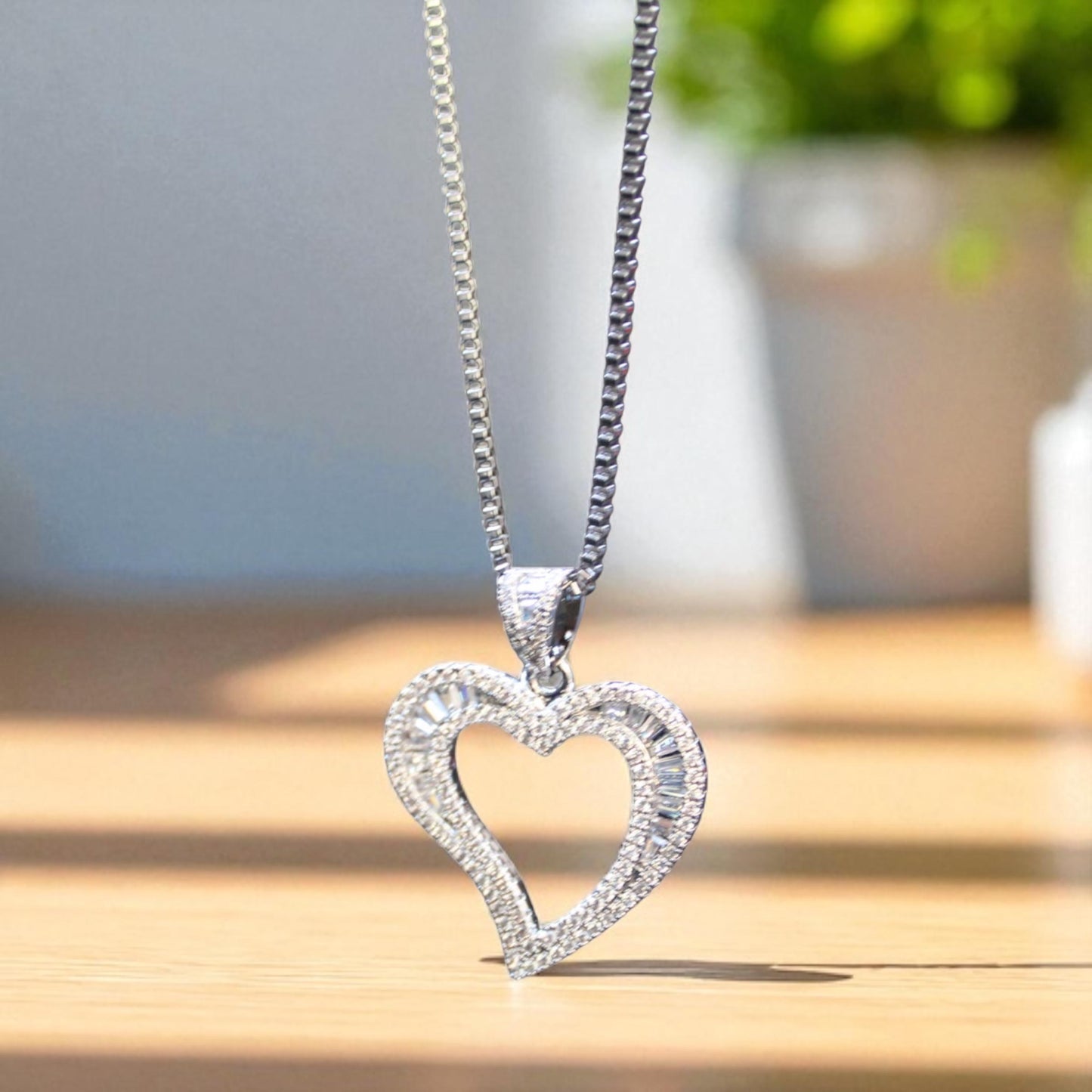 Open Heart Radiance Necklace