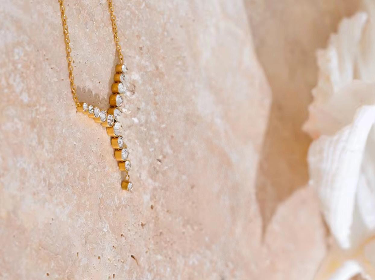 Elara Celestial Drop Necklace